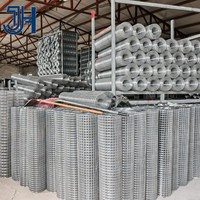 Panneau de treillis soudé galvanisé de qualité supérieure, treillis métallique galvanisé robuste après tissage pour usage en construction