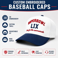 Gorras de Béisbol Personalizadas al por Mayor, Directo de Fábrica, 5 Paneles, Dos Tonos, Bordado de Alta Densidad, para Eventos Deportivos y Promociones