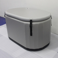Baignoire gonflable portable en PVC avec logo personnalisé OEM ODM pour bain froid et récupération