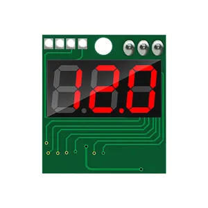 0.25 Red Blue Digital LED Mini Display Module DC2.5V-32V Voltmeter Voltage Tester Panel Meter Gauge for Motorcycle Car