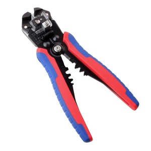 Automatic Wire Stripper Crimping Pliers 0.25-6mm Front Entry Industrial Grade Steel Metric Specification Electrical Tool - Product Image 1