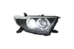Modificación de Faros Delanteros 2012-2014 para Q5, Luces LED de Doble Lente con Ojo de Ángel, Luces de Circulación Diurna de 12V, Doble Lente Q5 que Mejora la Visibilidad - Product Image 3