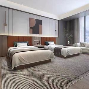 Meubles <span class=keywords><strong>de</strong></span> suite économiques pour hôtel, <span class=keywords><strong>lit</strong></span> <span class=keywords><strong>de</strong></span> 1,8 m, pour chambres simples/standard, design minimaliste moderne, usage commercial - Product Image 1