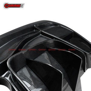 Amazing Quality Upgrade to V Vors Style <b>Car</b> Auto Parts Half Carbon Fiber <b>Car</b> Rear <b>Diffuser</b> Lip for Ferrari 458 - Product Image 5