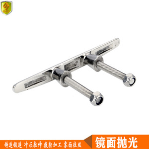 6-Inch 316 Stainless Steel <b>Marine</b> Mooring Bollards with Threaded Rods Ram Horn <b>Hardware</b> for Speedboats Parts & Accessories - Product Image 3