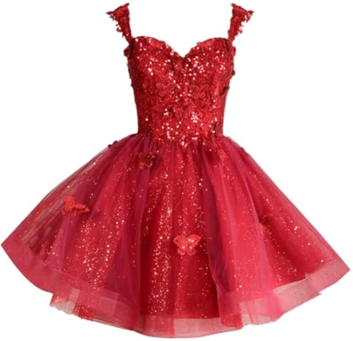 homecoming dresses 13 year olds Cute Tulle Lace Short Prom Dress, Cute Homecoming Dress US 4 / Light Pink