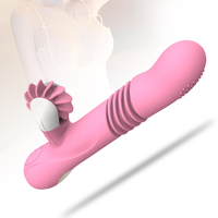 Heiß begehrter, auf- und abwärts teleskopierbarer Heiz-Vibrator für weibliche Masturbation – Vibrationsdildo, Sexspielzeug für Frauen