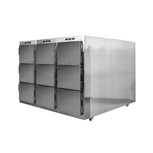 ระบบเก็บรักษาศพความจุสูง ROUNDFIN RD-9 ตู้เย็นเก็บศพ 9 ศพ สำหรับโรงพยาบาล ห้องเก็บศพ และศูนย์นิติเวช RD-9 ตู้เก็บศพ - Product Image 1