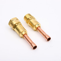 HENGXING vente d'usine personnalisée nous Style pré-rempli en laiton connexion rapide 3/8 connecteur pour climatisation