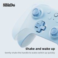 Control Inalámbrico 8BitDo Ultimate 2C para Nintendo Switch, Switch OLED y Switch Lite, con Joysticks de Efecto Hall y Función Turbo