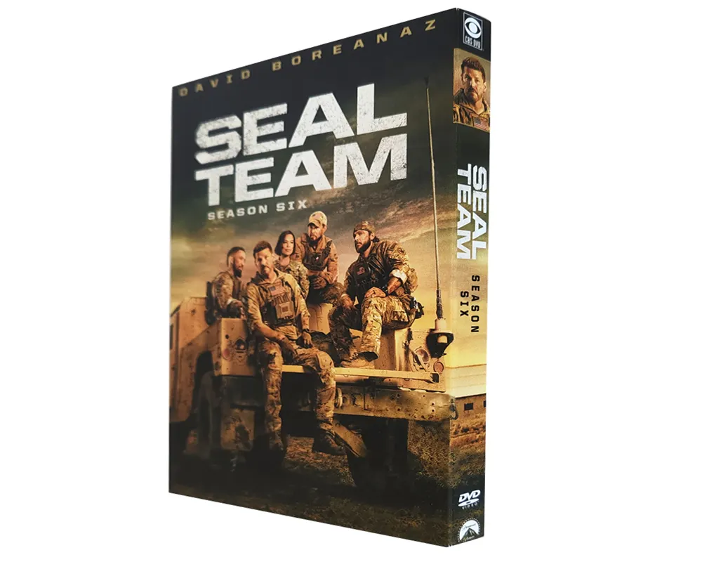 Seal Team Season 6 3dvd rápido frete grátis dvd qualquer nova região de lançamento 1 dvd filmes tv série atacado dvd fábrica fornecimento