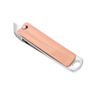 Coupe-ongles en acier au carbone avec lime, coupe-ongles coloré, outil de manucure personnalisé pour la coupe des ongles - Product Image 1