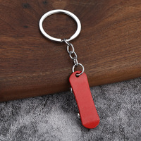 Porte-clés personnalisé en alliage de zinc, mini-trottinette sportive, mousqueton métallique, certifié CE, moulé sous pression, cadeau promotionnel sportif