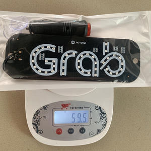 Usine universelle 12V GRAB voiture Led <span class=keywords><strong>Taxi</strong></span> lumière voiture pare-brise cabine indicateur lampe pare-brise COB <span class=keywords><strong>Taxi</strong></span> GRAB Led lampe toit lumière - Product Image 5