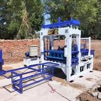 Máquina automática para fabricar bloques pequeños, paletas productoras de hormigón, carga de fibra de vidrio, ladrillo, fabricación de ladrillos comunes, Motor de bomba de núcleo