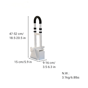<strong>Bathtub</strong> Safety Rail Shower Grab Bar <strong>Handle</strong> for Elderly and Disabled Bathroom Safety Bars with Non-Slip Grip - Product Image 4