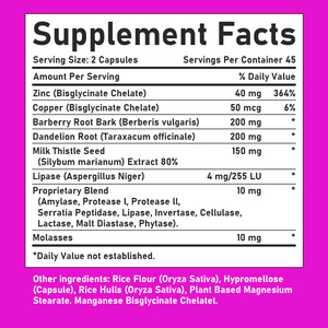 High Quality Liver Detox Capsules with Proprietary <b>Blend</b> Boost Enzyme Production and Improve Nutrient Absorption Capsules - Product Image 6