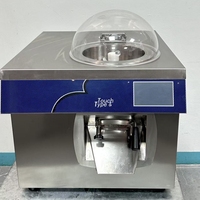 Machine à glaces compacte et facile à utiliser avec fonction de conservation, idéale pour les stands de snacks