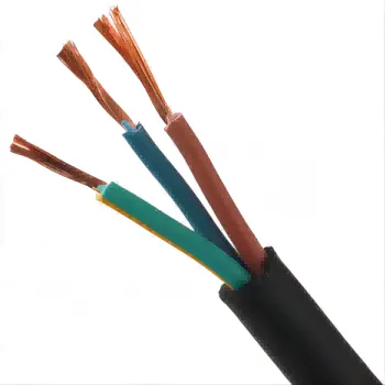 Cable con revestimiento de goma flexible del fabricante top ten de China, cable revestido de goma SOOW