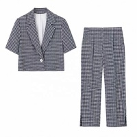 Vestes de costume et pantalons larges élégants et tendance pour femmes, nouvelle collection été 2026, personnalisables en usine