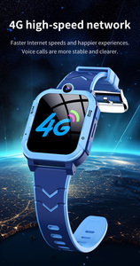 นาฬิกาสมาร์ทวอทช์เด็ก Y76 หน้าจอ 1.83 นิ้ว รองรับซิมการ์ด 4G กล้อง HD โทรวิดีโอคอล โหมดเรียน กันน้ำ แบตเตอรี่ 800 mAh - Product Image 2