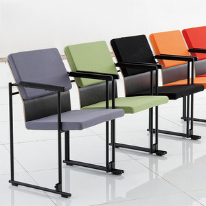 เก้าอี้ประชุม Manwa Expo รุ่น Hb366 สีแดง ดำ ม่วง แบบซ้อนได้ มีที่วางแขน ขนาด 55.3x59.3x80.3 ซม. สำหรับสำนักงานและการฝึกอบรม - Product Image 5