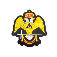 Grades à gratter brigadier gendarmerie PVC Patch poitrine tresse rang Chevron PVC Badge patchs