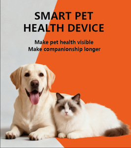 Collier de surveillance de la santé des animaux de compagnie USMILEPET AI avec GPS, suivi en temps réel de la fréquence cardiaque et respiratoire 24h/24, étanche IP67, plus de 20 heures d'autonomie - Product Image 2