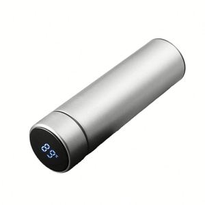Gourde isotherme intelligente en acier inoxydable 304 de 500 ml pour les voyages et les activités de plein air, avec écran LED - Product Image 4