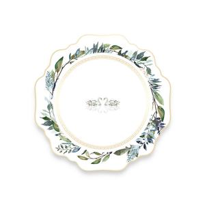 Forma Irregular de alta calidad ovalada Hotel <span class=keywords><strong>bonna</strong></span> vajilla de porcelana platos de cerámica juego de platos de lujo - Product Image 3