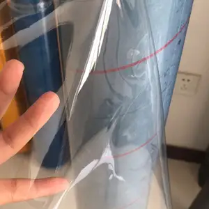 0.10mm-0.6mm super clear pvc film transparent film roll used for packing