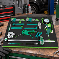 Ensemble d'outils de réparation automobile 26 pièces, kit d'entretien mécanique avec marteau, clés hexagonales, clé dynamométrique et plateau en mousse EVA