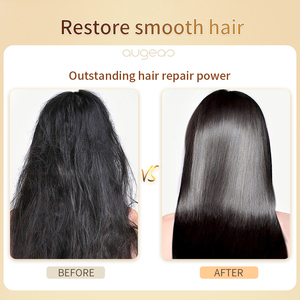 Masque capillaire lissant à l'huile d'argan brésilienne en gros pour cheveux crépus, masque réparateur à la kératine - Product Image 3