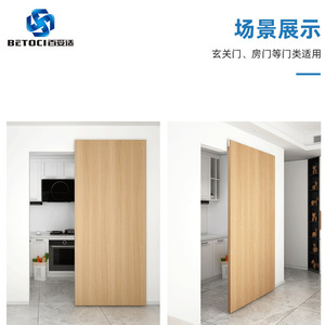 BETOCI Sliding Door Hardware 40-50mm Thickness With Damping Self-Closing For Kitchen And Room Doors - Product Image 5