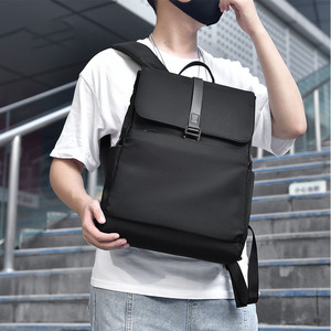 <span class=keywords><strong>Mochila</strong></span> de nailon personalizada para hombre, mochilas deportivas informales para viajes de negocios de uso diario a la moda de gran capacidad - Product Image 6