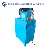 Machine hydraulique portative de sertissage de tuyau d'approvisionnement d'usine GT-10 l'équipement de presse de tuyau de câble de frein avec la bonne qualité