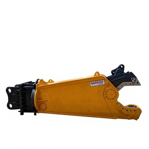 Cisaille hydraulique HARDOX pour excavatrice 2450 kg, coupe d'armatures en acier et béton, multifonction - Product Image 1
