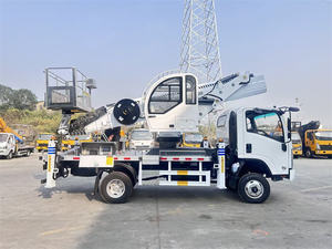 Nouveau prix réduit pour camion-échelle hydraulique ISUZU 28M 33m avec nacelle isolée pour travaux en hauteur - Product Image 3