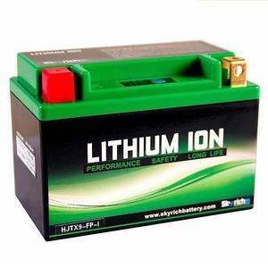 Skyrich แบตเตอรี่ลิเธียมไอออนใหม่ HJTX9-FP 180A 12V สำหรับมอเตอร์ไซค์ - Product Image 1