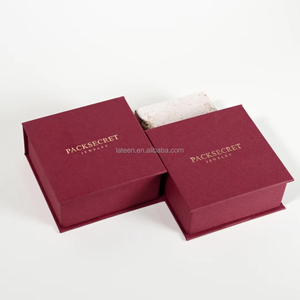 PackSecret - Caja de Regalo Plegable de Cartón Rígido Magnético Impresa Personalizada de Alta Calidad, Caja de Lujo para Joyería con Logotipo - Product Image 3