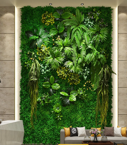 Mur végétal artificiel, panneau décoratif <span class=keywords><strong>vert</strong></span>, mur végétal artificiel <span class=keywords><strong>vert</strong></span> pour mur extérieur <span class=keywords><strong>vert</strong></span> - Product Image 5