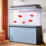 خزانة حوض سمك زجاجية خزانة Jinjing أبيض فائق لتزيين أحواض السمك والإكسسوارات حوض سمك زجاجي كبير - Product Image 6