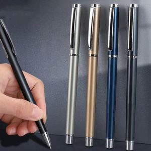 X1028 Low Moq Metal Ballpoint <b>Pen</b> Stainless Steel Penholder Ball Point Gel Ink Promotional <b>Pens</b> - Product Image 1