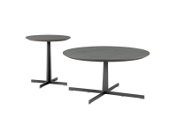 Table basse minimaliste italienne en dalle de roche, petite table basse simple