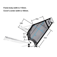 Cadre de vélo électrique Ncyclebike, pour enduro, haute puissance, en acier, 2000w, 3000w, 5000w, 8000w