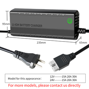เครื่องชาร์จแบตเตอรี่ลิเธียมลิเธียม Li-ion แบบพกพา7วินาที29.4V 20A <span class=keywords><strong>588W</strong></span> สำหรับสกู๊ตเตอร์ไฟฟ้า24V20A DC เอาต์พุตแบตเตอรี่อะแดปเตอร์110V/220V - Product Image 4