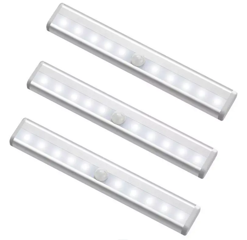 Lithium battery operated led motion sensor light for cabinet and kitchen and furniture
