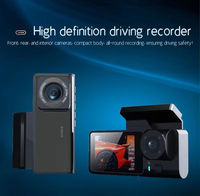 Caméra embarquée 3 objectifs 1080P Full HD avec contrôle WiFi via application, triple caméra avant, habitacle et arrière, écran IPS 2.0, enregistreur vidéo automatique, vente en gros