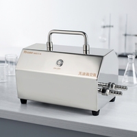 Pompe à vide à membrane sans huile de qualité laboratoire, drainage direct, corps en acier inoxydable 304, système de filtration microbienne, garantie 1 an
