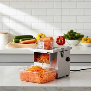 Cortador Eléctrico de Verduras con Cuchillas Reemplazables, Rebanador de Cebolla y Patata - Product Image 1